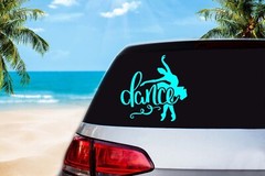 Ballet Dancer Wall Decal vinyl all sizes and colors teenage girl room decor gift