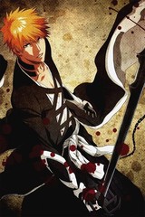 Bleach Kurosaki Ichigo Anime Poster print 11″x17″ inches home wall decor