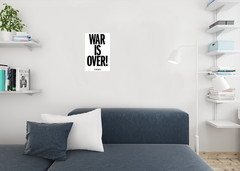 War Is Over If You Want It Motivational Cool Wall Decor Art Print Poster 12×18