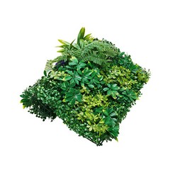 Uimoso Artificial Grass Wall Panels 8 PCS 20 x 20 in 3D Greenery Decor Privacy