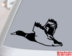 DUCK Vinyl Decal Sticker Boat Car Truck Rear Window Bumper BIRD HUNTING WILDLIFE