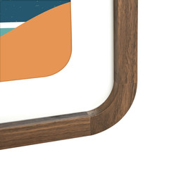 Mainstays Rounded Corner Picture Frame (18×24 with Mat / 22×28 Full Size)