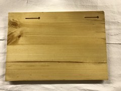 11″ x 16″ custom made Pine wood sign using » TEXT OF YOUR CHOICE» Great Gift.
