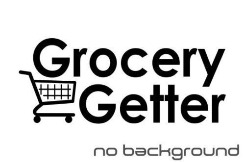 Grocery Getter Sticker Vinyl Decal Euro Drift Car Window Bumper Funny Illest JDM