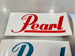 Pearl Drums Vinyl Decal – MANY Sizes & Colors Avail & FREE Ship Buy 2 Get 1 FREE