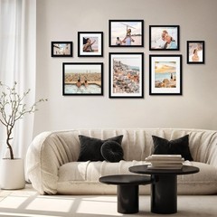 Solid Wood Frames for 8×10/5×7 Pictures – Set of 4