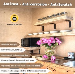Countertop Support Bracket 20 Inch 3 Pack,Heavy Duty L Brackets Shelf Brackets..