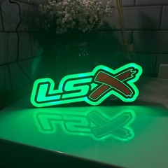 Chevrolet LSx Light Box Logo Night Light LS1 LS2 LS3 LS7 Camaro Corvette GTO SS