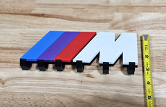 Motorsports B M W M / Wall Hanging SIX Keys Rack Hanger Organizer NEW