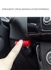 𝙊𝙧𝙞𝙜𝙞𝙣𝙖𝙡 Push Start Button Cover, Metal Car Joystick Push to Start Dec