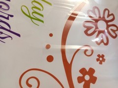 Wall Decor Inspirational Colorful Butterfly Wall Stickers Quotes Live Laugh Love
