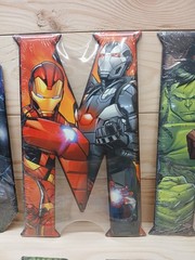 Super Hero Marvel & DC Metal Letter Lot Of 7 All Brand New Sealed. Fast Shipping