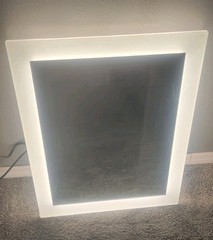 KOHLER 20-in x 24-in Dimmable LED Lighted Bathroom Vanity Mirror 78901-20-Na