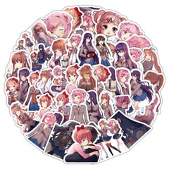 100Pcs Doki Doki Literature Club Game Stickers for Kids Water Bottle Waterproof