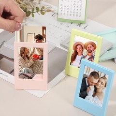 8pcs Mini Picture Frames 2.4 x 3.5 Inch Wallet Size Photo Frame Matte Clear