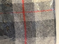 Baltic North 100% New Zealand Wool Fringed Throw Blanket 78″x55″ Made In EU NEW