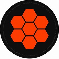 2x Boards of Canada Inferno Hex Logo Vinyl Sticker 3×3 BoC IDM Ambient Spelling