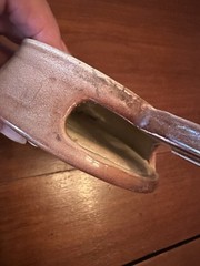 Vintage Decorative Frying Pan, Fried Egg With Chef Sitting On Edge Wall Pocket