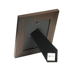 Prinz Vanderbilt Solid Wood Frame – Espresso w/Bronze Metal Border, 5 x 7 in