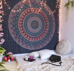 Tapestry Mandala Wall Hanging Home Decor Blanket Hippie Bohemian Queen Bedspread