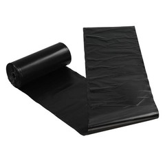 Ramddy 4 Gallon Small Garbage Bags, Black Office Kitchen Bathroom Trash Can L…
