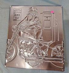 New Harley-Davidson Tin Sign Vintage Model fueling “Full Service”