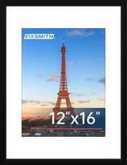 12×16 Picture Frame Set of 1, Photo Frame with HD Plexiglass, Display Pictures