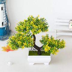 1 pc Artificial Bonsai Tree Set Decorative Plants for Home Holiday Decor