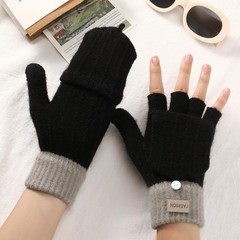 Pleneal Winter Fingerless Gloves for Women Men – Women’s Winter Gloves, Conve…
