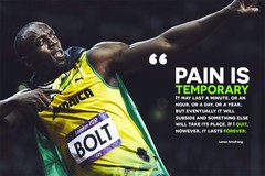 Motivational Quotes Sport Athlete Inspirational Saying Wall Art – POSTER 20″x30″
