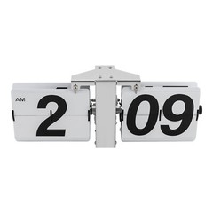 Retro Wall Mount/Tabletop Flip Clock Battery Powered Digital Display Clock