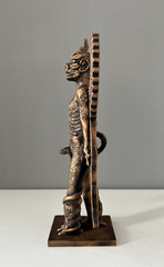 Pazuzu Statue, 30 cm – 12 in, Sumerian Bust Sculpture, Exorcist, Home Decor
