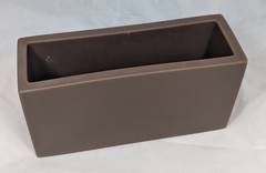 Martha Sturdy Modern Rectangular Resin Vase Planter Vancouver Canada