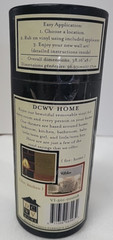 DCWV Home Removable Vinyl Black Lettering MAY YOU LOVE ALL THE DAYS OF YOUR LIFE