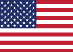 USA American Flag Fridge Magnet Kitchen Home Decor – 3.5″ x 2.5″ Made in USA