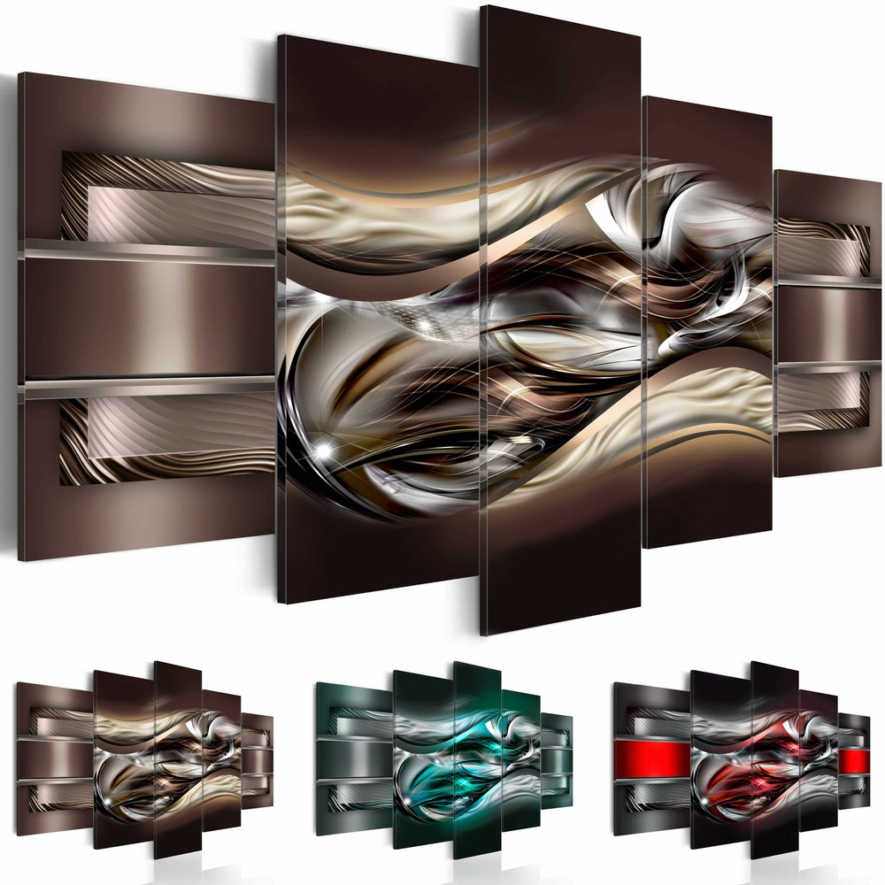 ABSTRACT Canvas Wall Art Image Photo Print a-A-0089-b-n
