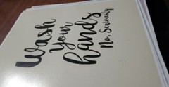 My Vinyl Story Bathroom Decor Unframed Prints (B14)