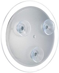 DB-Tech Large Suction Cup Magnifying Mirror with Precision Tweezer