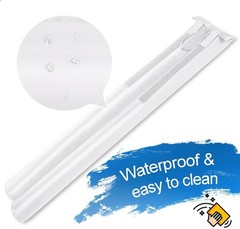 Large Door Draft Stopper 30 Inch for Small Size Bedroom Door Fits 0.5 to 1.7″…