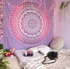 Tapestry Mandala Wall Hanging Home Decor Blanket Hippie Bohemian Queen Bedspread