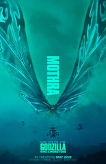 AA1664 Godzilla King of the Monsters Film 2019 Mothra Movie Poster 11×17