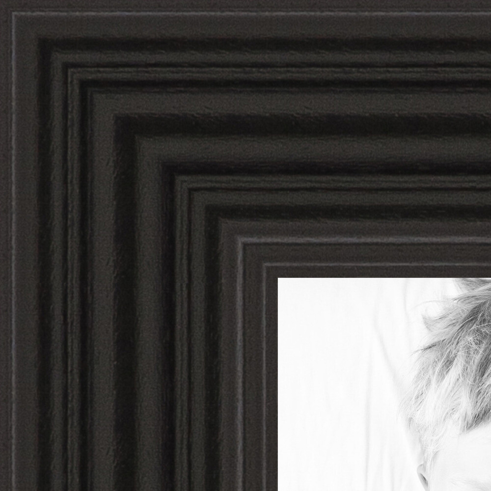 ArtToFrames Custom Picture Poster Frame Black on Maple 1″ Wide Wood