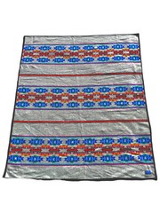 Vintage Beaver State Pendleton Wool Aztec Southwest Style Robes & Shawls 74″x64″