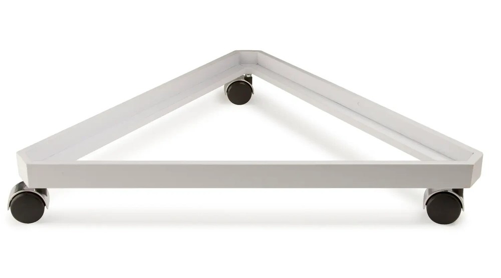 Triangle White Base for Grid Panels Econoco WTE/3TB
