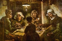 Vincent van Gogh The Potato Eaters Cool Wall Decor Art Print Poster 36×24
