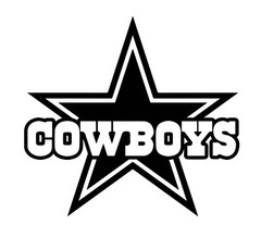 Vinyl Decal Car Truck Sticker Wall NFL Football – Dallas Cowboys Logo v2