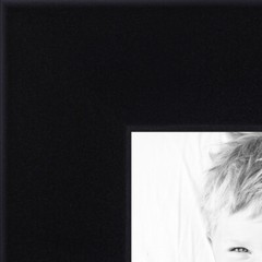 ArtToFrames .75″ Custom Poster Frame Short Satin Black Wood 1416 Large