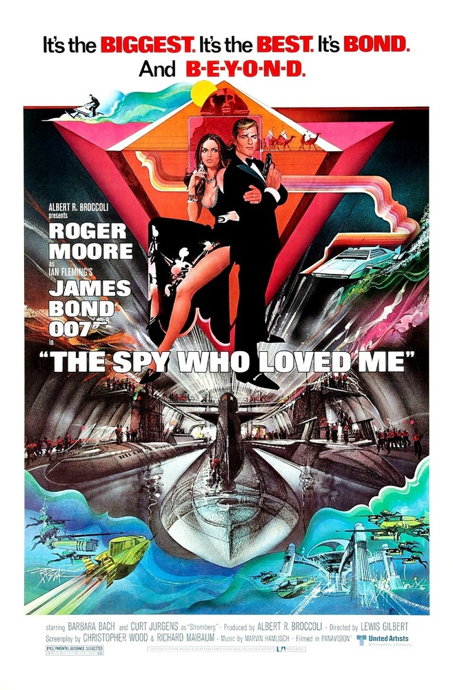 The Spy Who Loved Me 007 James Bond Movie POSTER 11×17 Roger Moore Classic Art