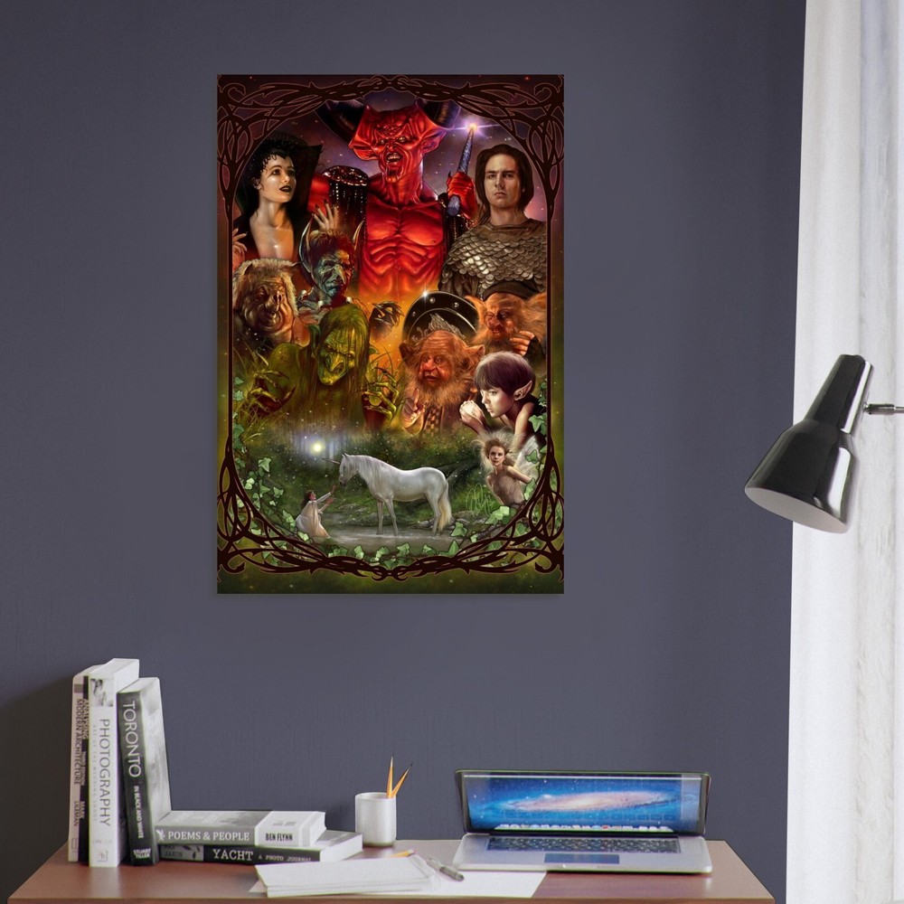 Legend (1985) Poster – Re-Print of Classic Dark Fantasy Movie Artwork