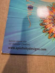 Spinfinity Designs Sun Wind Spinner Red Gold Yard Garden Decor